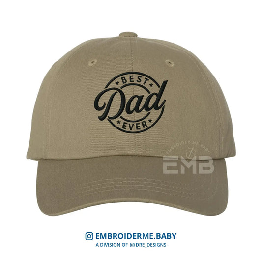 Best Dad Ever - Classic Dad Hat image 1
