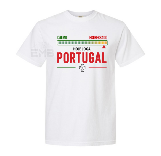 Portugal Match Day Stress Meter T-Shirt