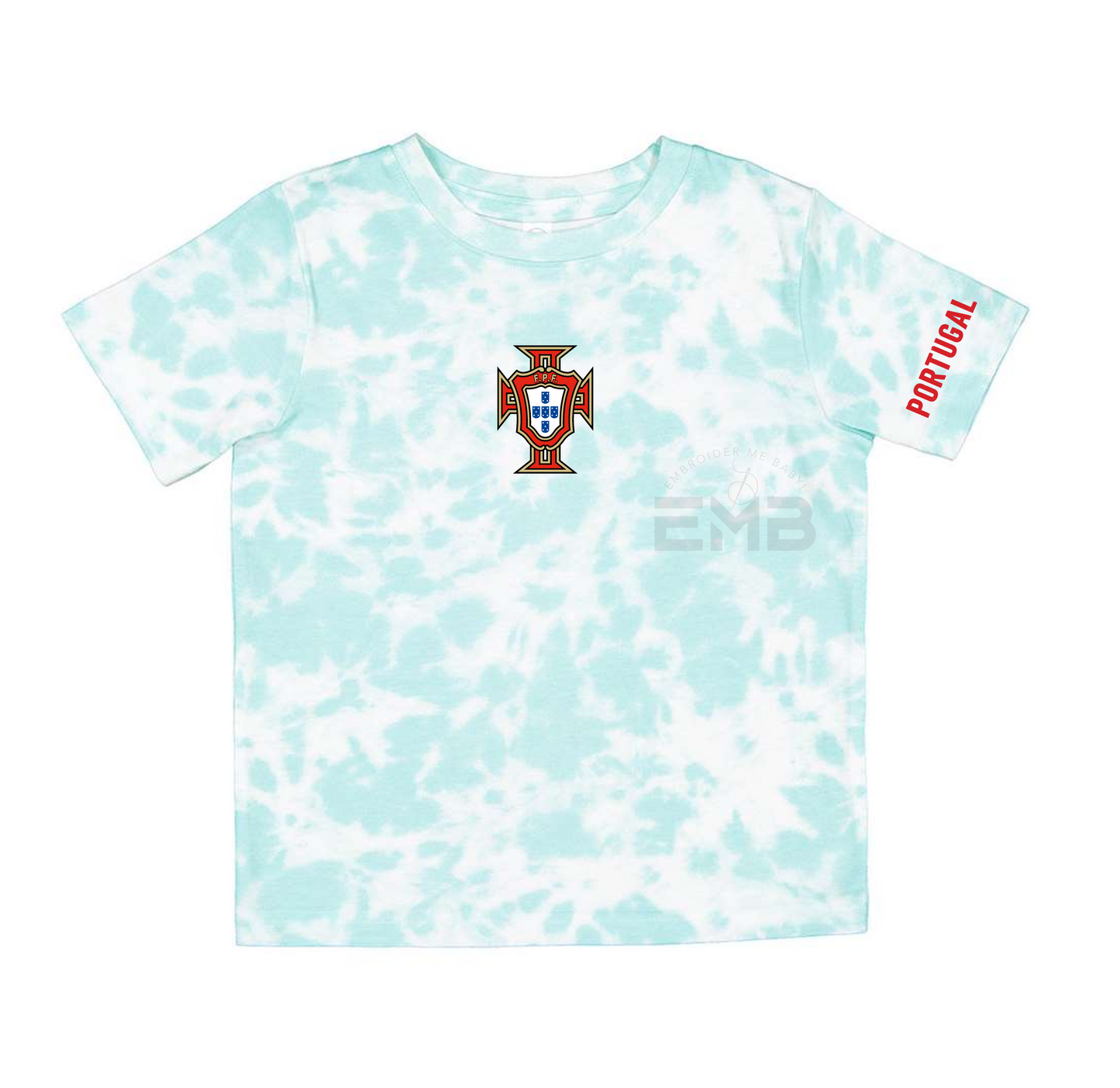 Toddler Portugal Tie-Dye T-Shirt