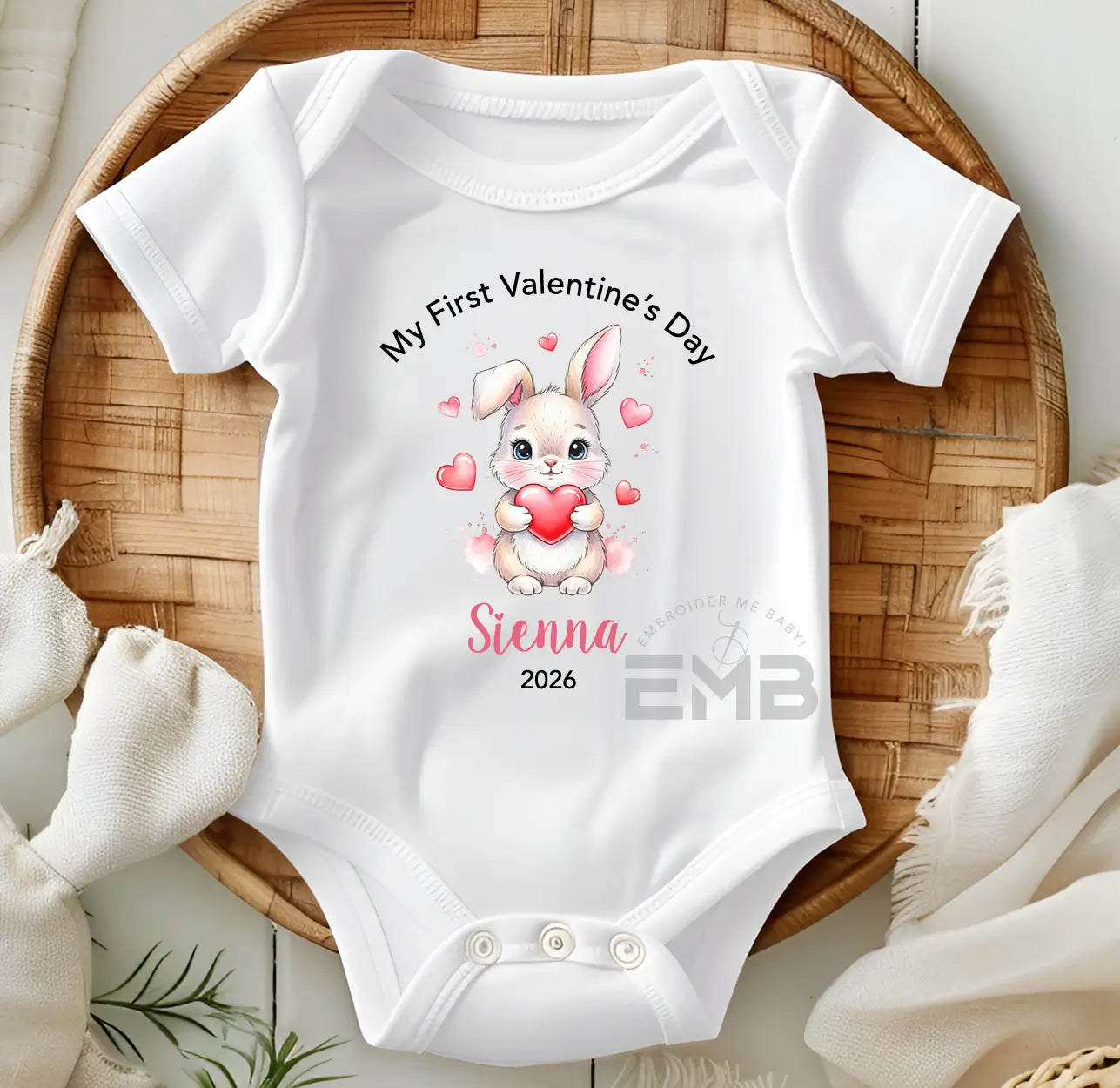 My First Valentine's Day Onesie