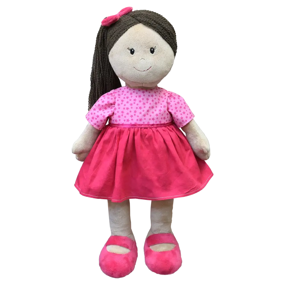 Personalized Plush Doll - Pink