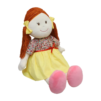 Personalized Plush Doll - Yellow