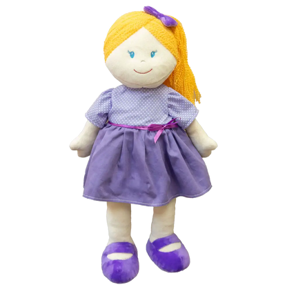 Personalized Plush Doll - Purple