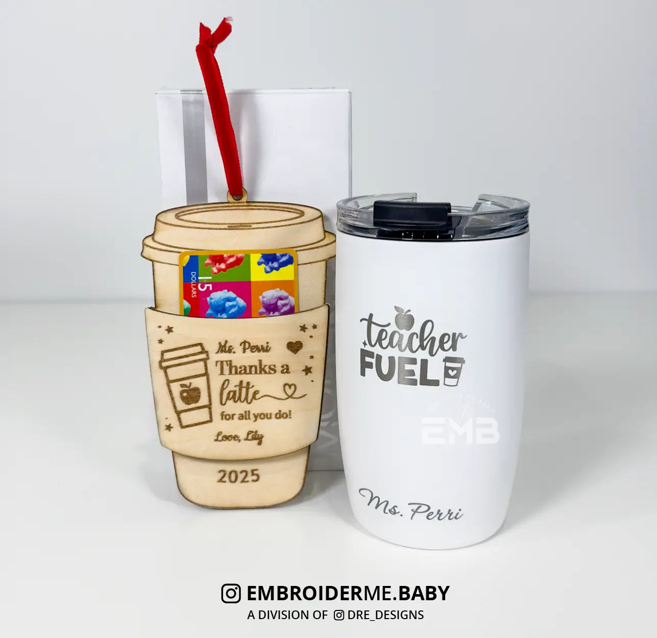 Personalized Teacher Tumbler - Laser Engraved image 4