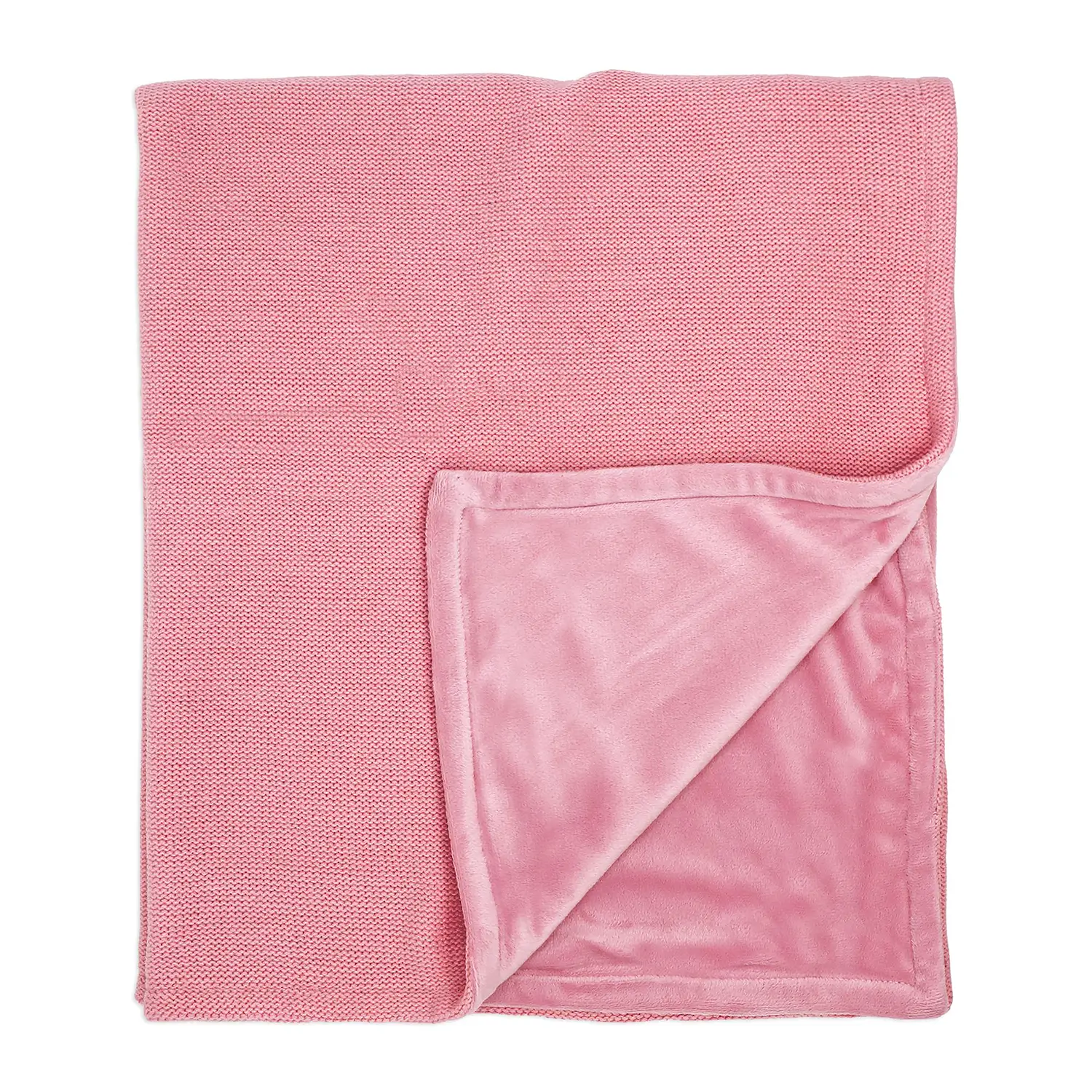Personalized Mink Baby Blanket - Rose image 0