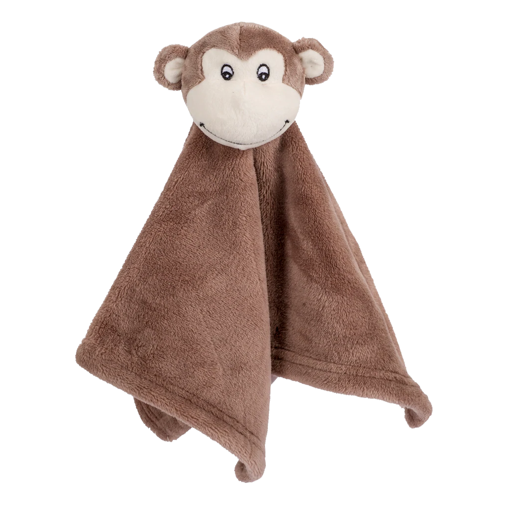 Embroidered Personalized Lovey - Monkey image 0