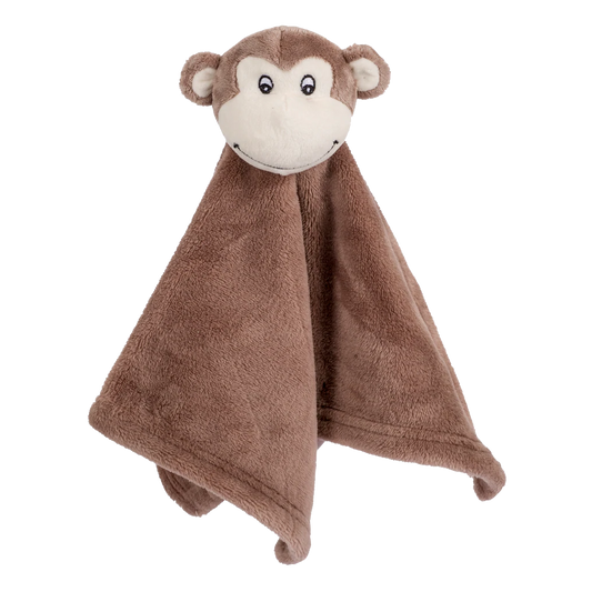 Embroidered Personalized Lovey - Monkey image 0