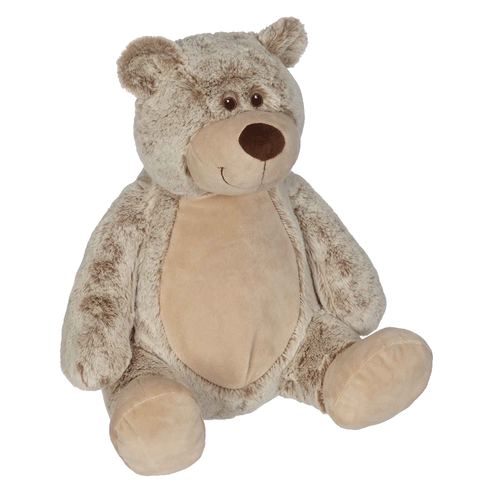 Personalized Plush Teddy Bear - Brown/Tan image 1