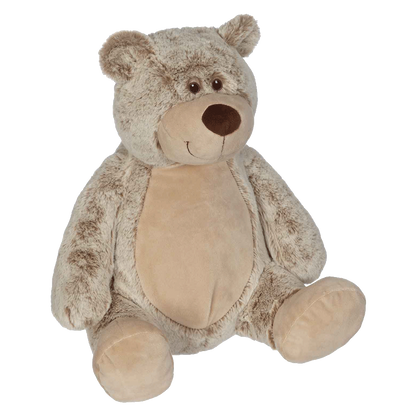 Personalized Plush Teddy Bear - Brown/Tan image 1