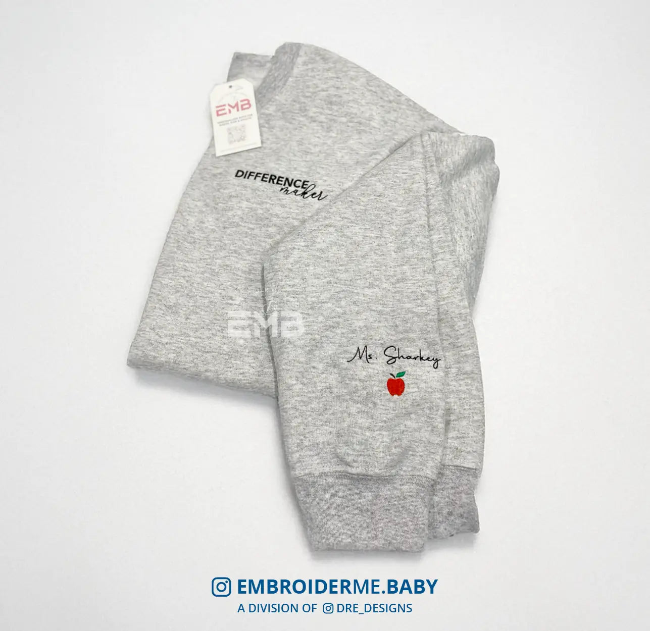 Love, Teach, Inspire Teacher Sweatshirt image 3