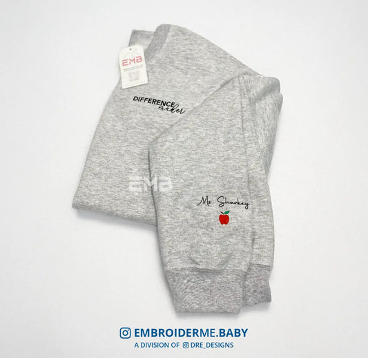 Love, Teach, Inspire Teacher Sweatshirt image 3