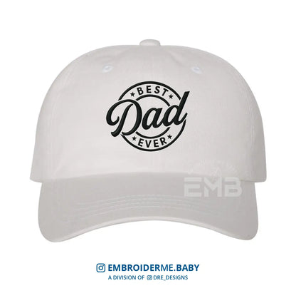 Best Dad Ever - Classic Dad Hat image 3