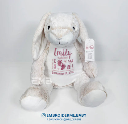 Personalized Plush Bella Bunny