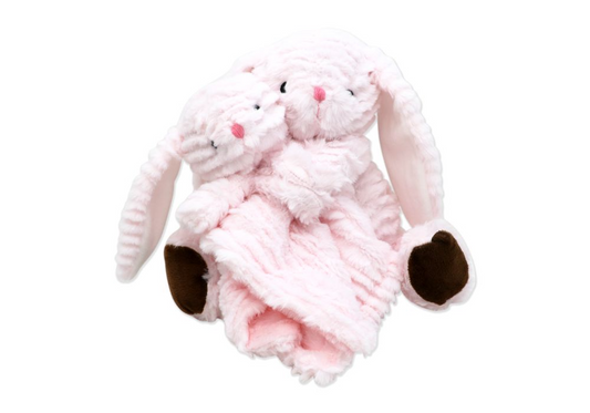 Personalized Bunny with Lovey Set