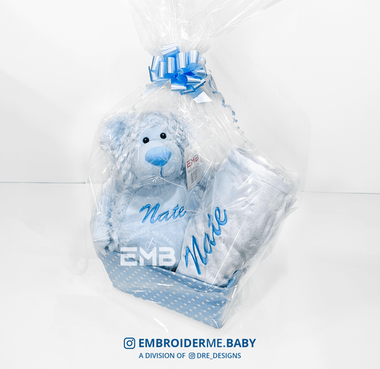 Little Star Baby Boy Gift Basket