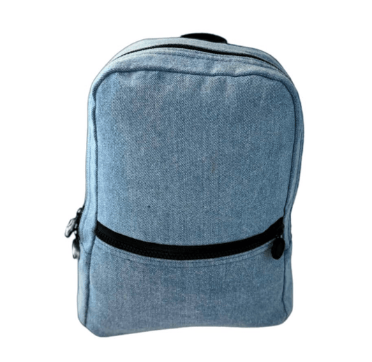 Personalized Billie Blue Jean Toddler Backpack