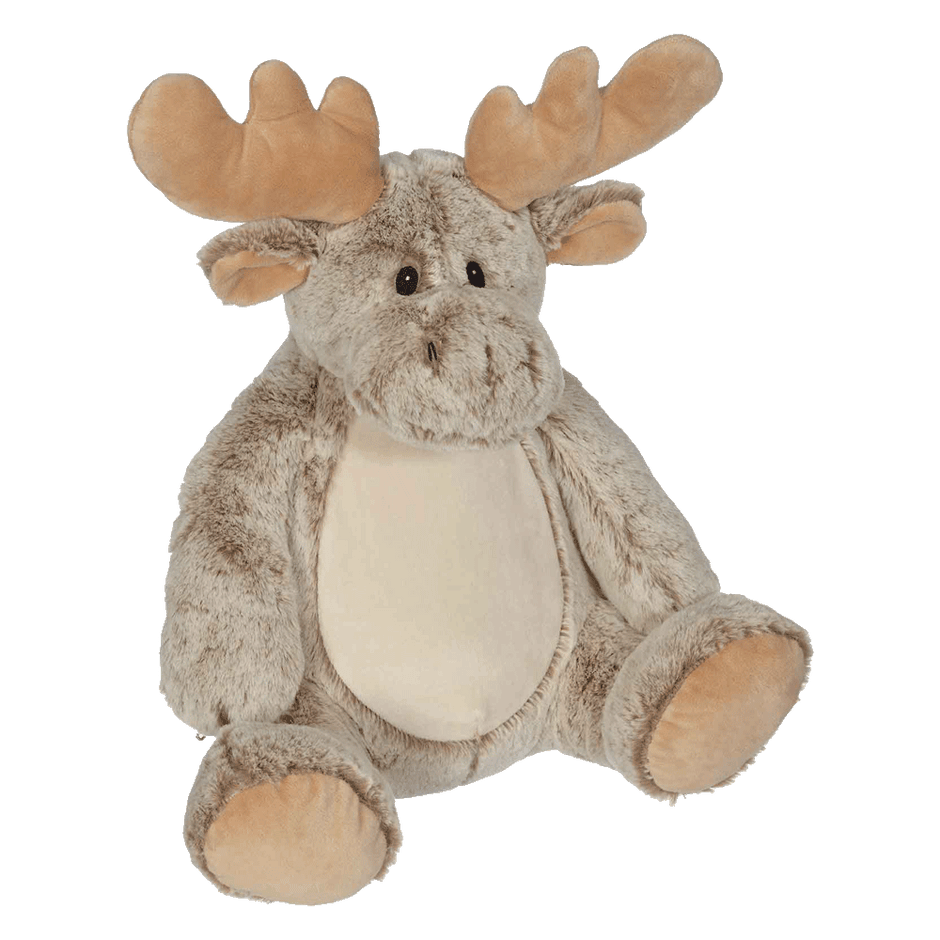Personalized Plush Moose Buddy