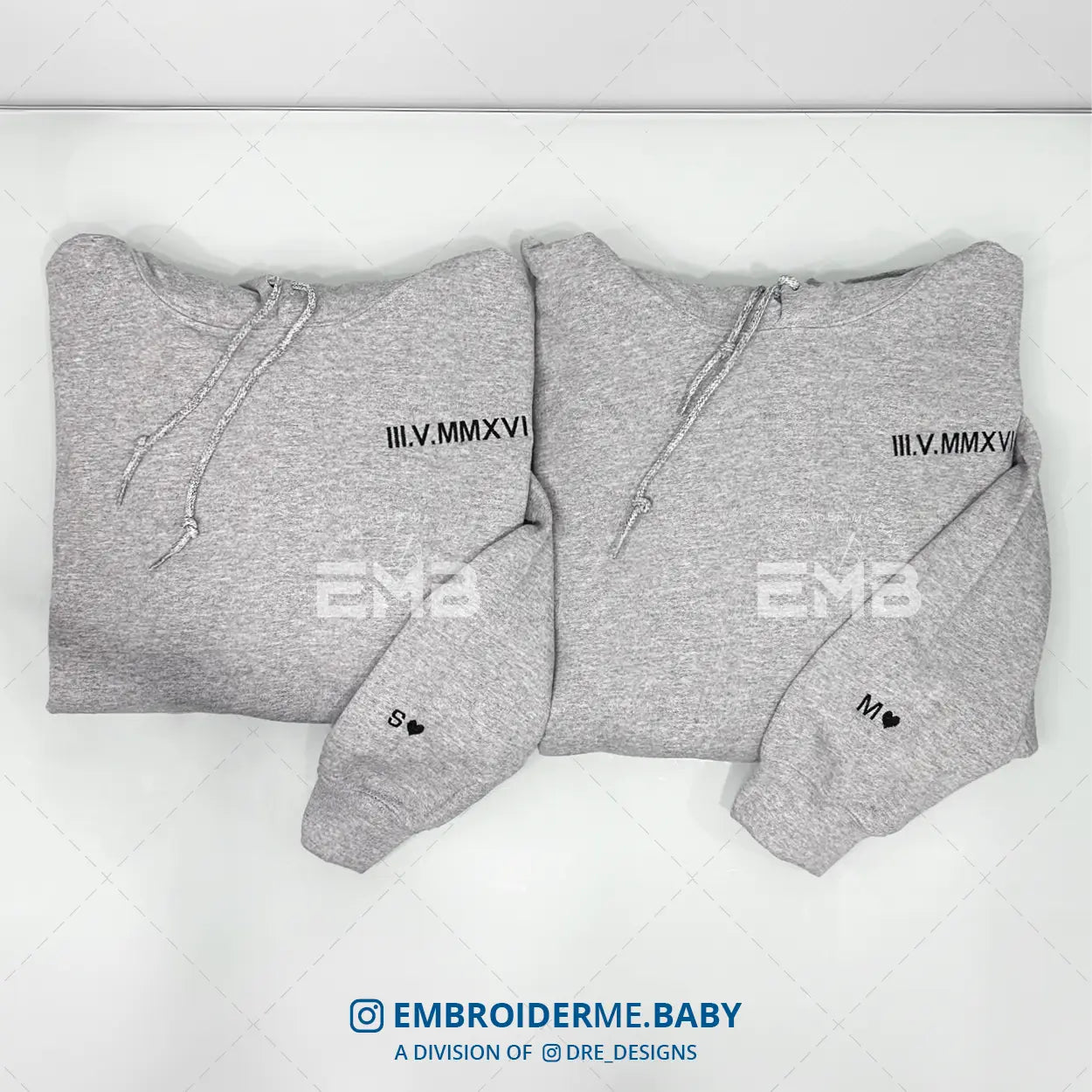 Embroidered Anniversary Hoodie