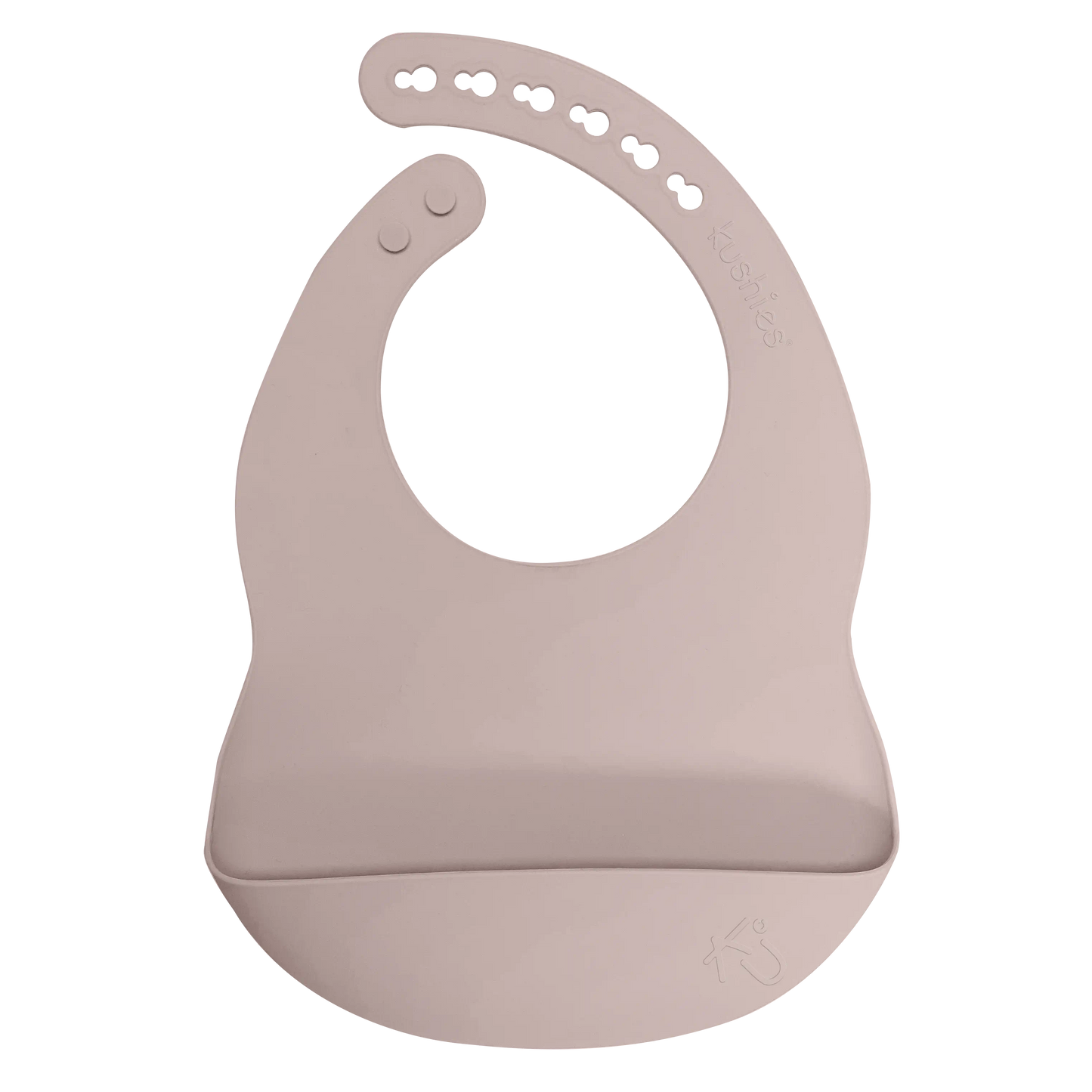 SILIBIB Silicone Bib, Rose