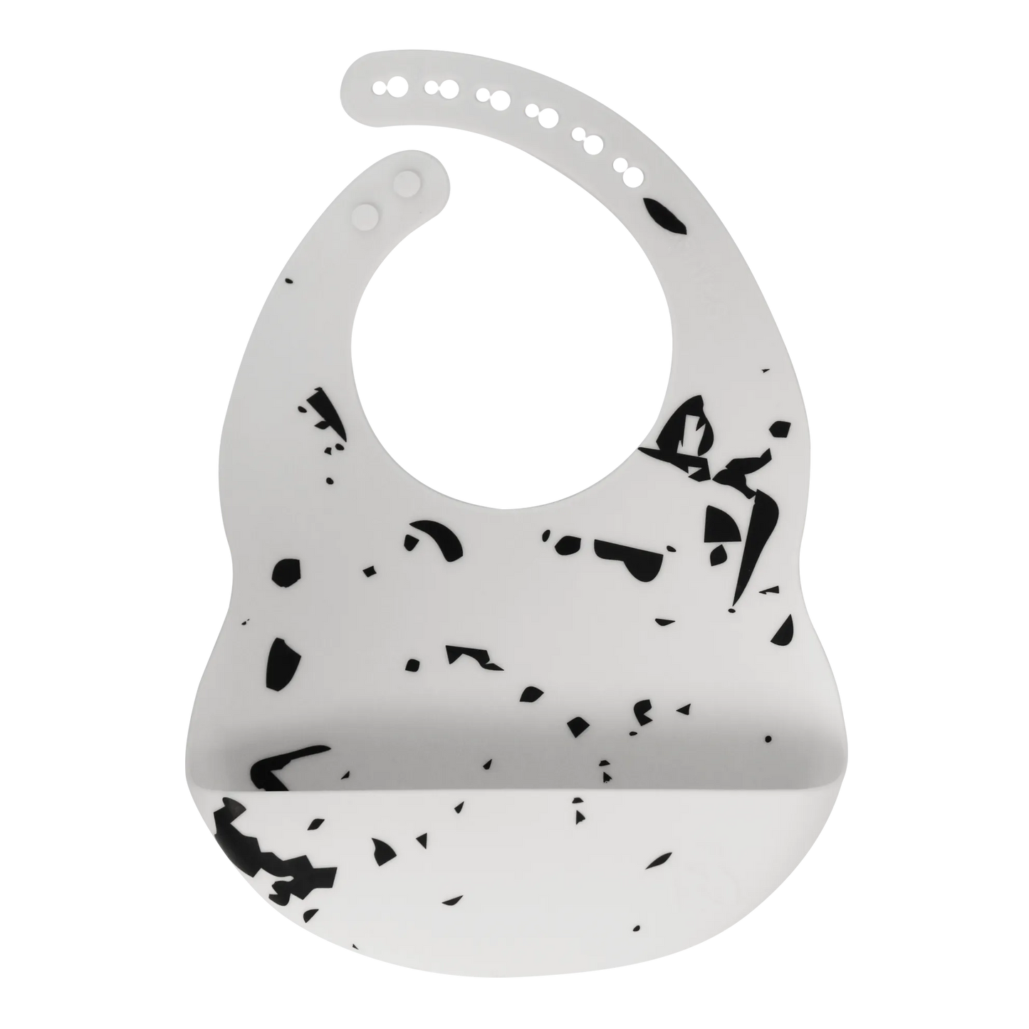 SILIBIB Silicone Bib, White