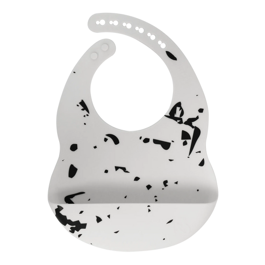 SILIBIB Silicone Bib, White