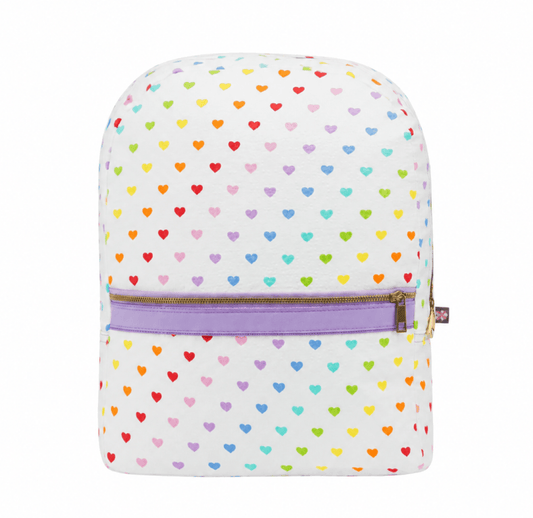 Personalized Toddler Backpack - Tiny Hearts