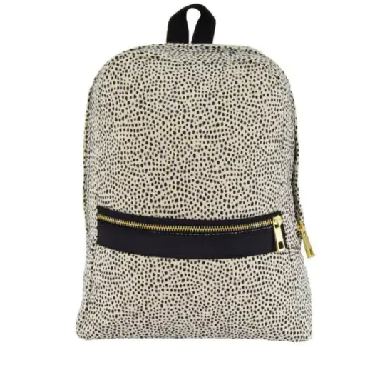 Personalized Cheetah Seersucker Toddler Backpack