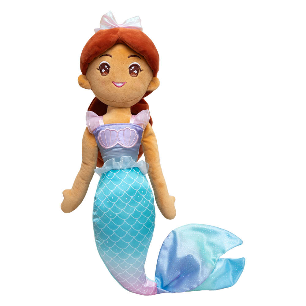 Personalized Mermaid Doll - Blue image 0